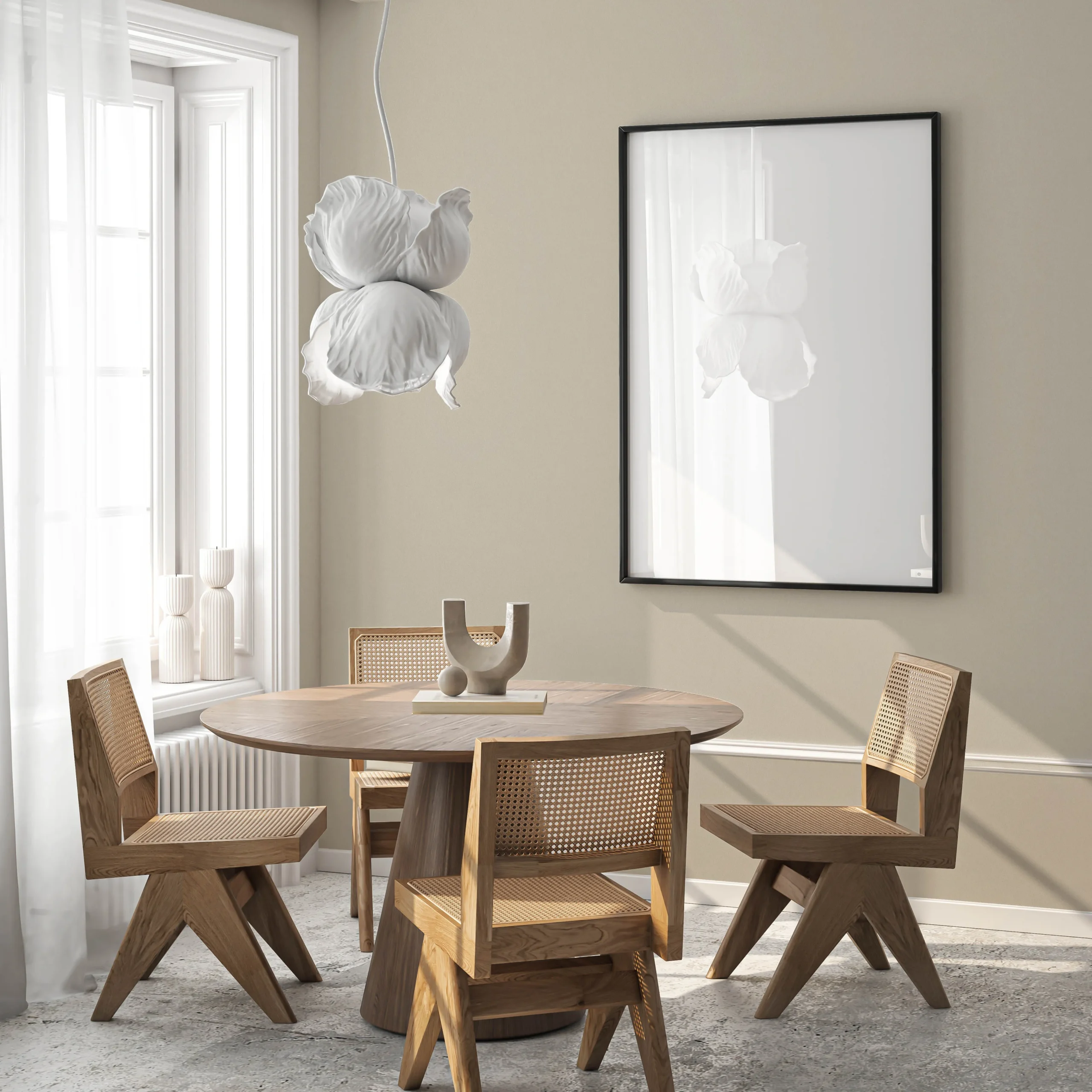 Beige Embossed Wallpaper – Understated Shimmer (24201-13)